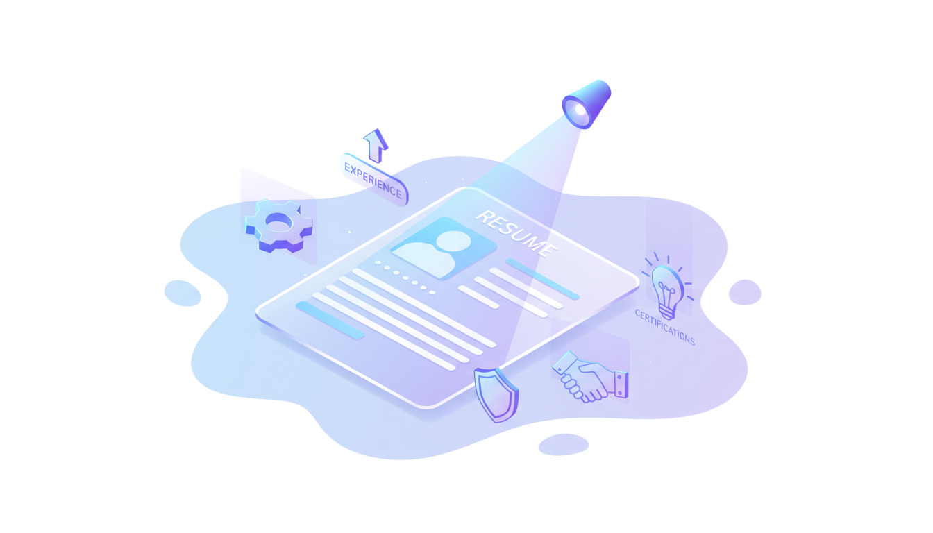 Иллюстрация процесса создания профиля